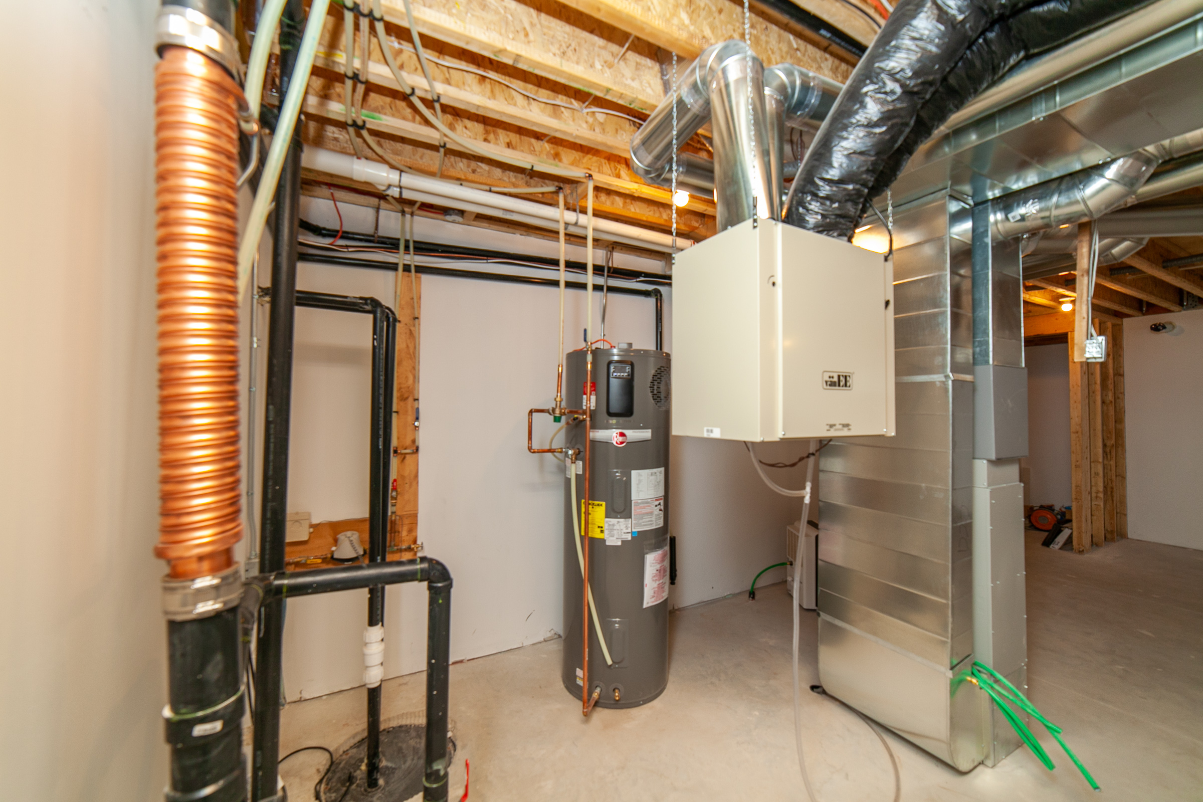 Why Our Net Zero Homes Use a High-Wall Vent System